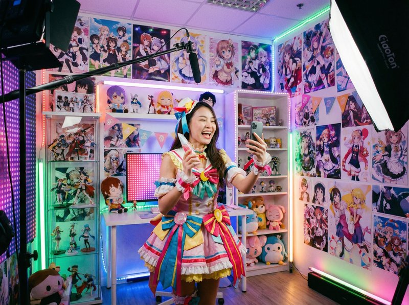 高清视频cosplay二次元拍摄